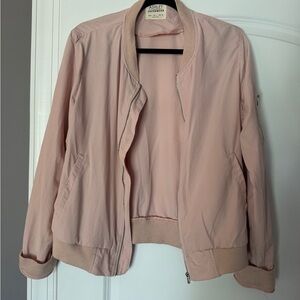 Ashley By 26 International Light Pink Bomber Jacket
